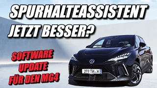 Das langersehnte UPDATE für den MG4 Spurhalteassistenten ist da! #elektroauto #electriccar