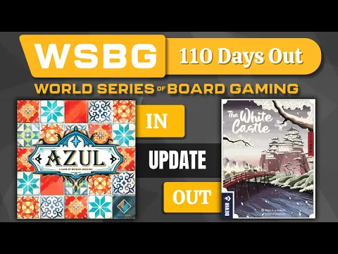 World Series of Board Gaming - TRAINING UPDATE! (110 Days Out)
