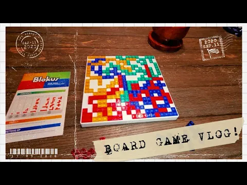 Board Game Vlog! (Blokus)