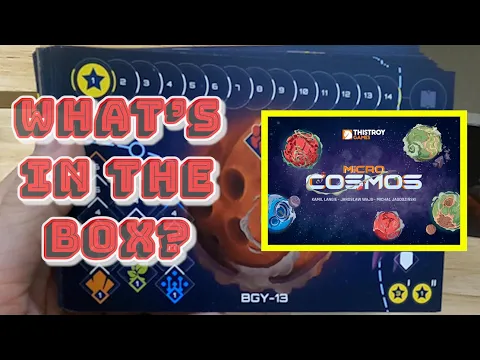 Unboxing - Micro Cosmos [ALL-IN PLEDGE] [KICKSTARTER]