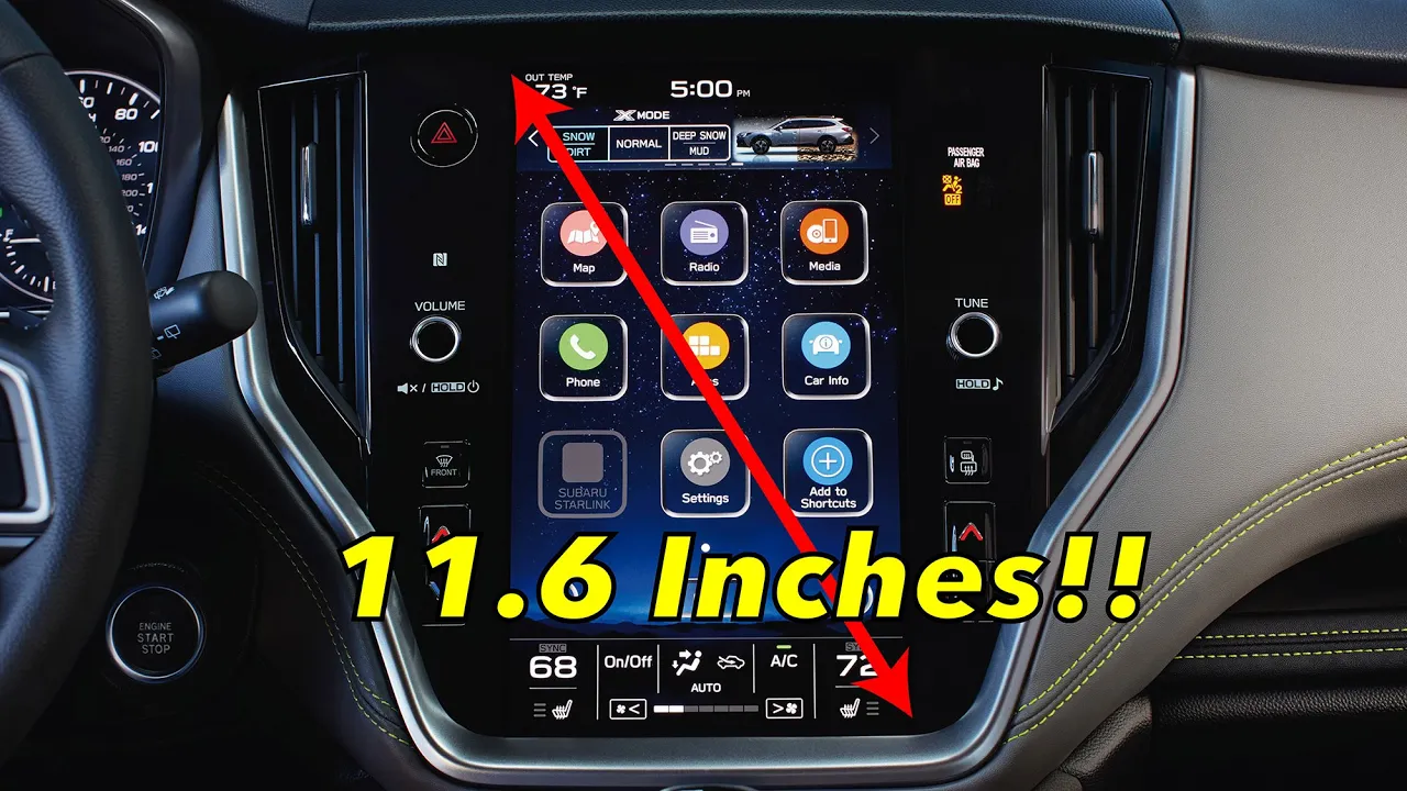 2020 Subaru Outback Infotainment Review