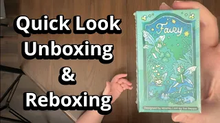 Fairy - Card Game - Quick Look Unboxing & Reboxing - What's in the Box?