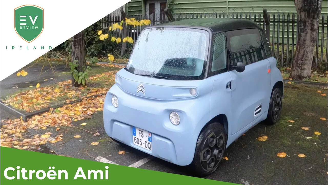 Citroen Ami - The small EV a teenager can drive! #Citroën