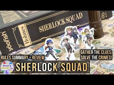 CHEN Qiang's Sherlock Squad, Yaofish Games, Rules Summary & Review