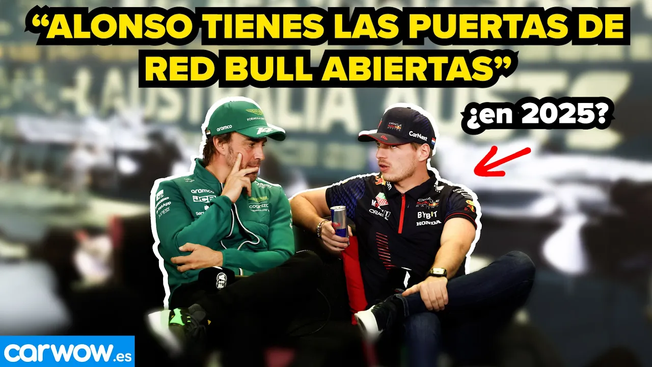 “ALONSO TIENE PUERTAS ABIERTAS, pero VERSTAPPEN…” EL INSIDER DE LA F1 NOS CONFIESA TODO