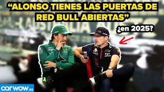 “ALONSO TIENE PUERTAS ABIERTAS, pero VERSTAPPEN…” EL INSIDER DE LA F1 NOS CONFIESA TODO
