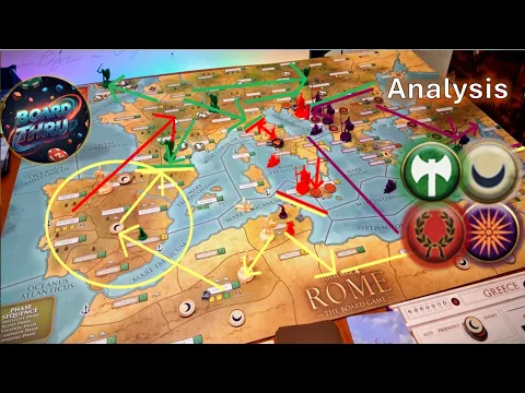 Clouds over Europe - Rome TW: TBG - Campaign - Playthrough - Part 18 - Game Analysis