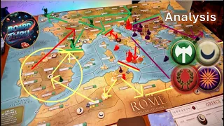 Clouds over Europe - Rome TW: TBG - Campaign - Playthrough - Part 18 - Game Analysis