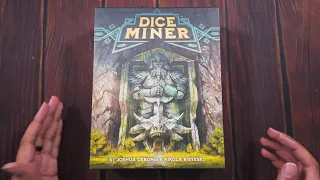 Dice Miner Unboxing | Draft Dice and Fight Dragons! #DiceMiner #boardgames