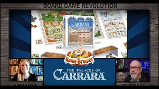 Palaces of Carrara 2nd Edition by Gamebrewer - Live Demo with Gamebrewer
