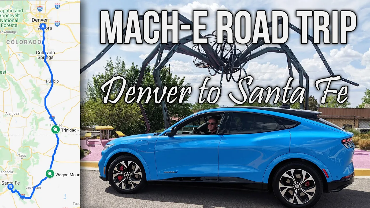 Mustang Mach-E Road Trip! Denver to Meow Wolf