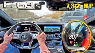 This AMG E63 S has SUPERCARS for BREAKFAST!