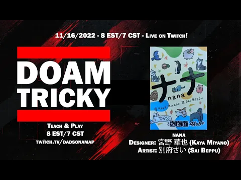 It's TRICKY: nana Live Teach & Play