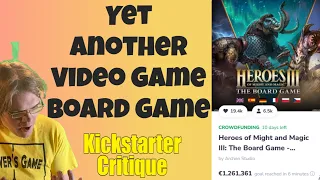 Heroes of Might and Magic III: The Board Game Expansions (C+) Buy Retail-Kickstarter Critique Review