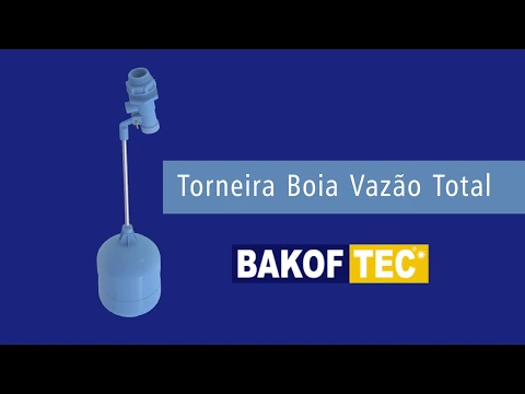 Torneira Boia Vazão Total Bakof Tec