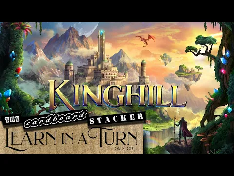 How to Play Kinghill (Violet Dragon) - Learn in a Turn - The Cardboard Stakcer