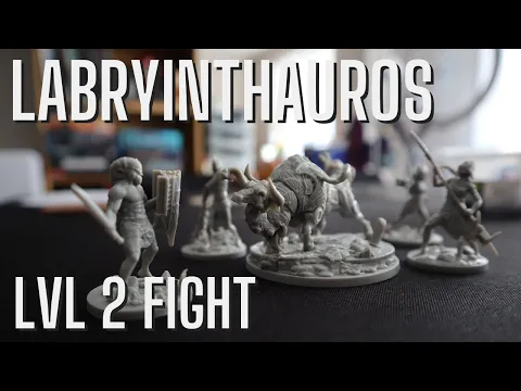 Aeon Trespass Odyssey | Labryinthauros LVL 2 Fight (One-off)