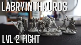 Aeon Trespass Odyssey | Labryinthauros LVL 2 Fight (One-off)