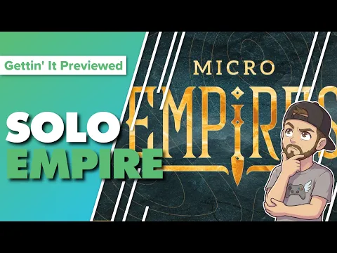 Micro Empires Gamefound Preview Solo Playtest Playthrough & First Impressions