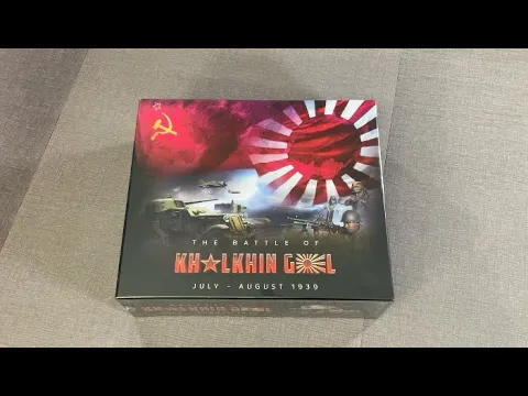 The Discriminating Gamer: The Battle of Khalkin Gol unboxing with Ray