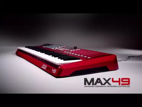 Product video thumbnail for Akai MAX49 Premium USB/MIDI Controller - 49 Keys
