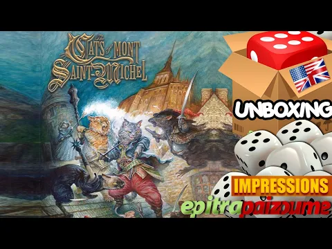 The Cats of Mont Saint Michel - Unboxing & First Impressions (EN) | Epitrapaizoume