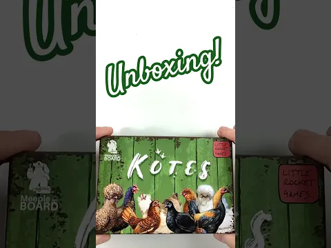 Hens Board Game Unboxing Funny & Adorable Chicken Cards! #boardgameunboxing
