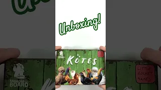 Hens Board Game Unboxing Funny & Adorable Chicken Cards! #boardgameunboxing