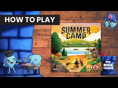 Summer Camp Board Game - How to Play. With Stella & Tarrant