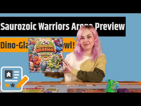 Saurozoic Warriors Arena Preview - A Dino-Gladiator Brawl!