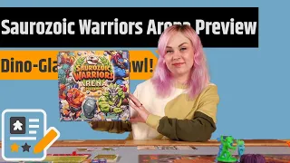 Saurozoic Warriors Arena Preview - A Dino-Gladiator Brawl!