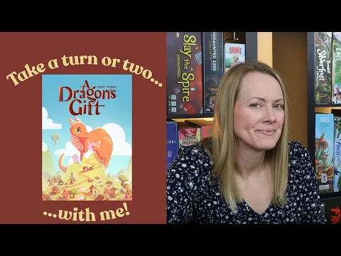 A DRAGON'S GIFT | Check Out This New Simply Solo Game by Scott Almes (with Button Shy Games)