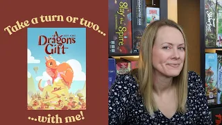 A DRAGON'S GIFT | Check Out This New Simply Solo Game by Scott Almes (with Button Shy Games)