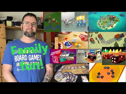 Josh Yaks about dice-chuckin' fun! Video and board games played in October, 2025