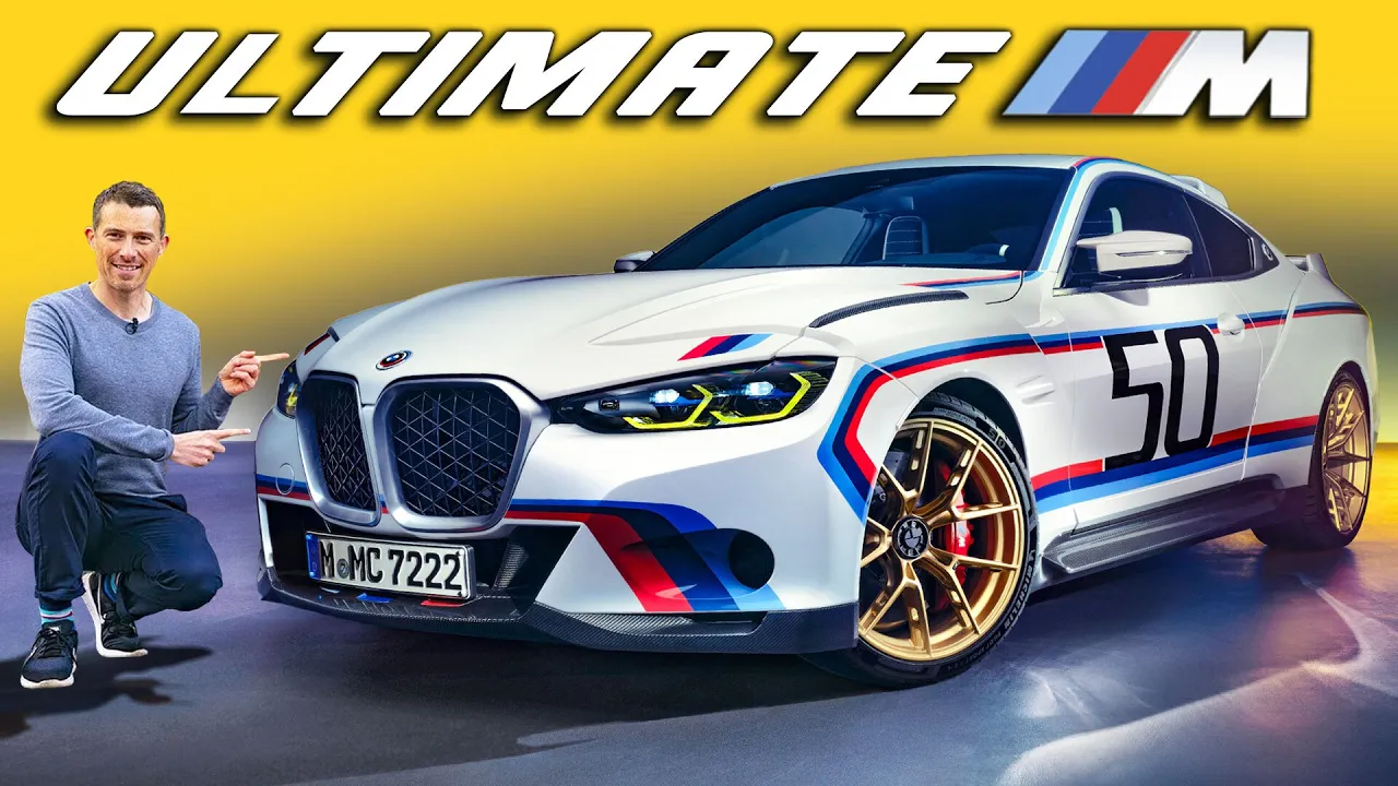 New BMW 3.0 CSL: 560hp RWD manual!