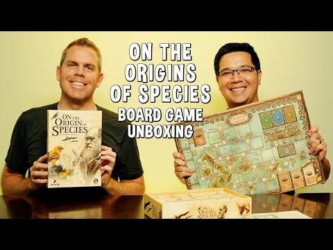 Unboxing On The Origin of Species - Darwin Board Game