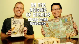 Unboxing On The Origin of Species - Darwin Board Game