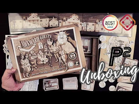 AWKWARD GUESTS (Convidados Indesejados) | Unboxing | Português-BR