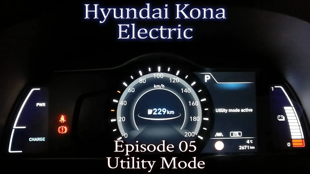 Hyundai Kona Electric - Ep 05 - Utility Mode