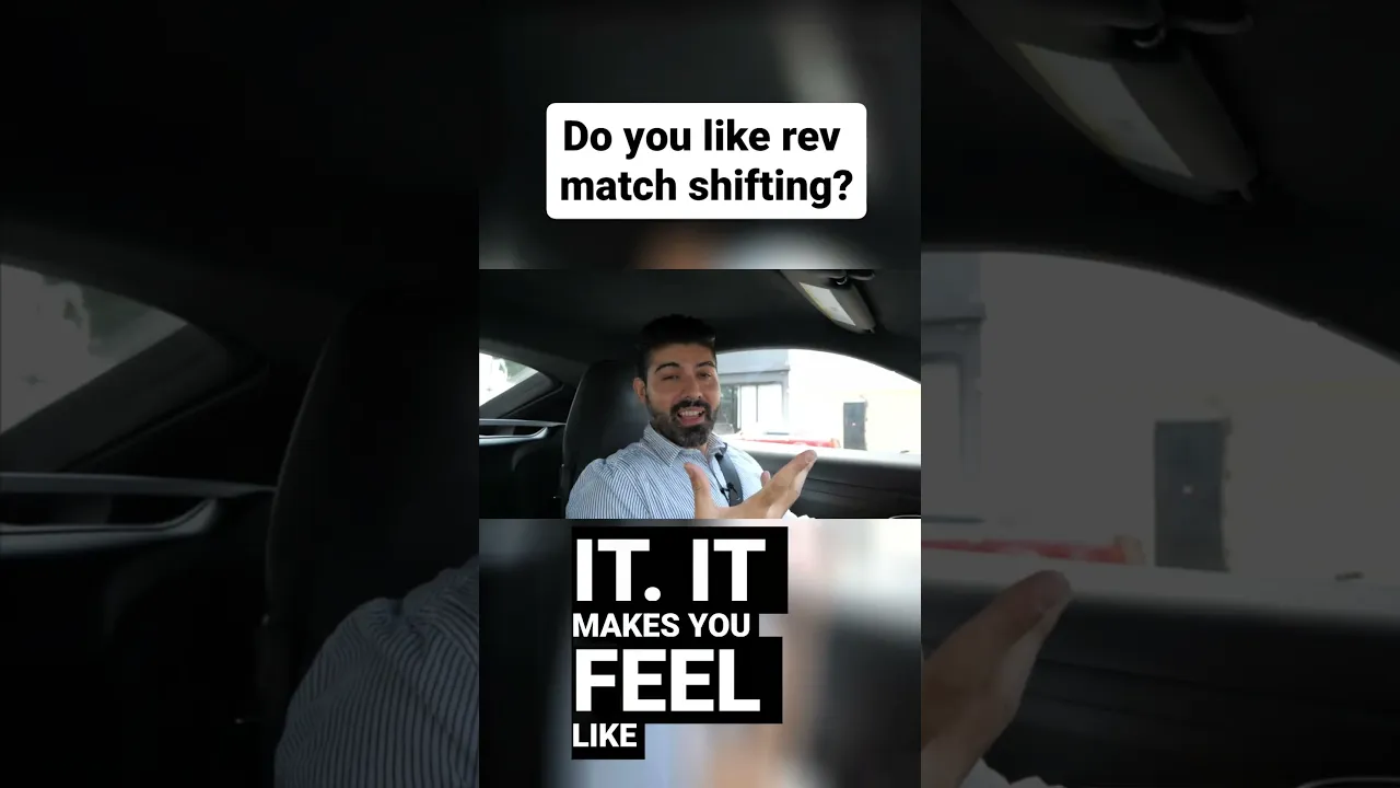 Here's Why I Like Rev Match Downshifting #shorts