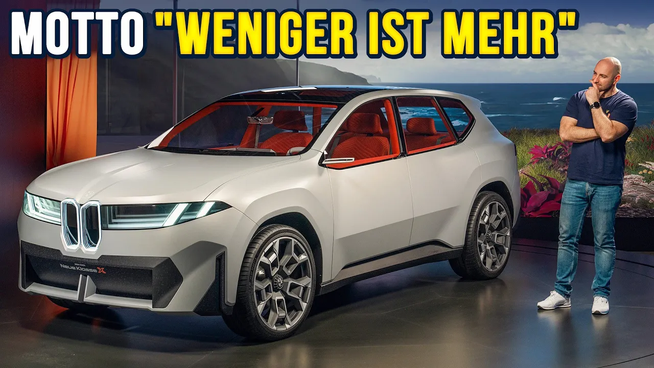 BMW Neue Klasse X: Als wäre man im falschen Film!