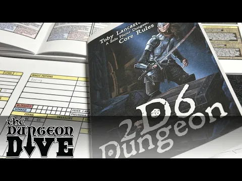 2D6 Dungeon - for once I'm excited about the combat in a dungeon crawl! (Solo RPG Friday)