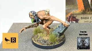 Painting The Witcher Old World, Grave Hag; (Baba Cmentarna)