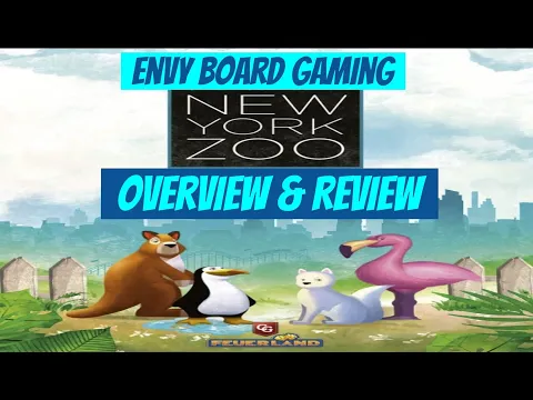 New York Zoo Board Game Overview & Review