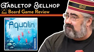 Aqualin Review and Teach. A simple to learn but hard to master two player abstract tile laying game.