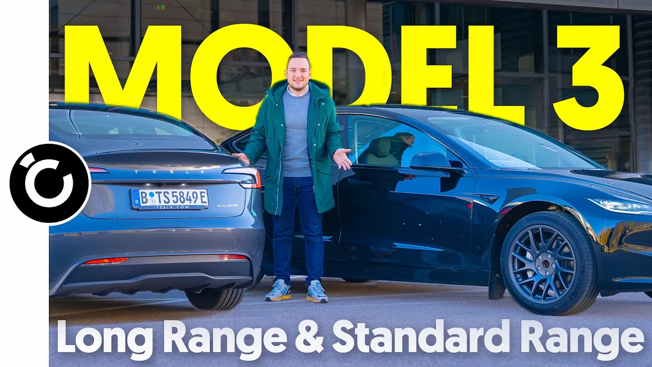 Tesla Model 3 2024 Alltagstest - Standard und Long Range im Vergleich!