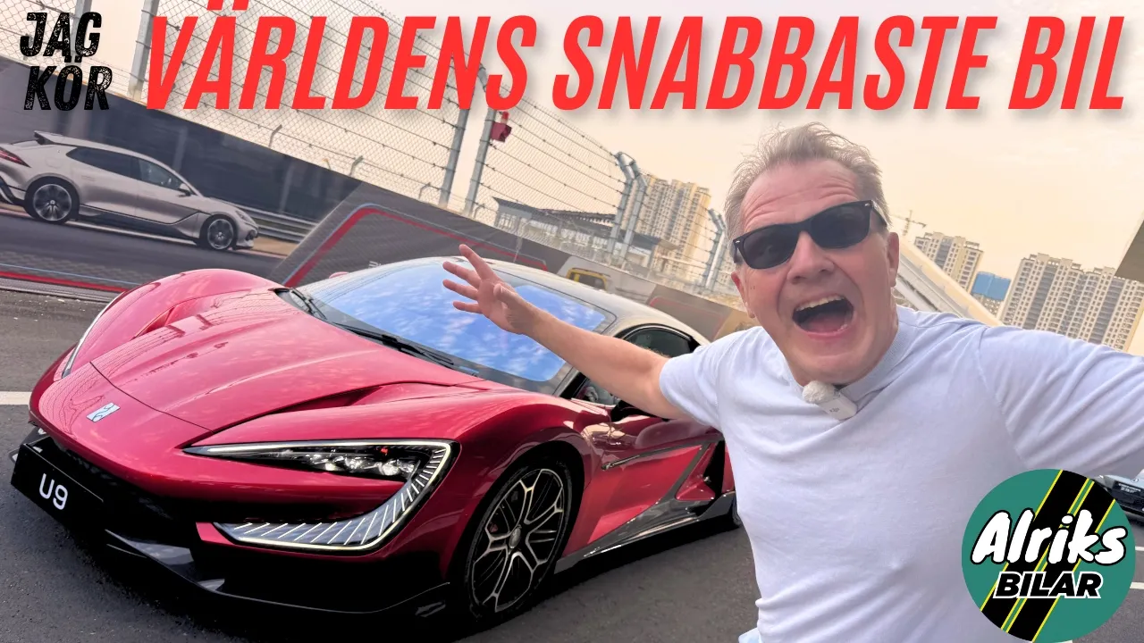 Jag kör världens snabbaste bil!