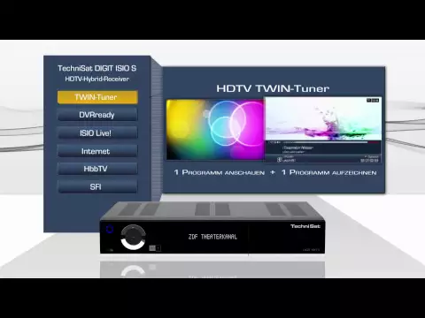 Video zu TechniSat Digicorder Isio S 500 GB