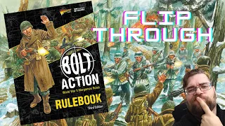 My first thoughts about Bolt Action: Third Edition Rulebook - Overview/Flip through
