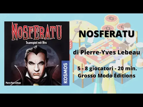 Nosferatu (gioco da tavolo) - Tutorial italiano